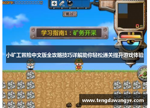 小矿工冒险中文版全攻略技巧详解助你轻松通关提升游戏体验